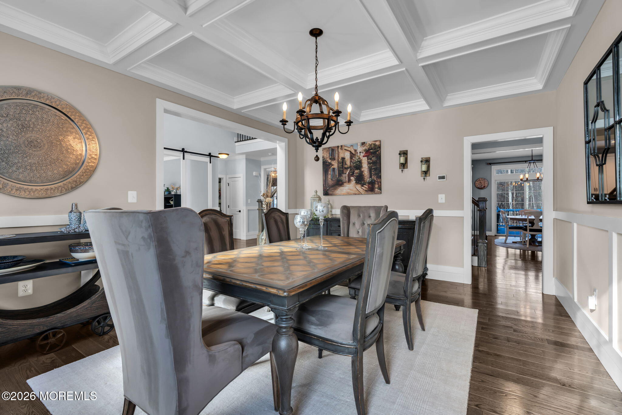 2 Tiffany Court Farmingdale, NJ 07727 - Photo 9 of 67 a view of a dining room with furniture window and wooden floor