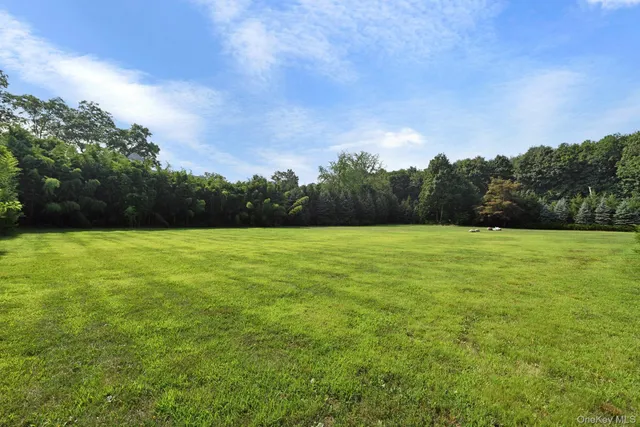 a view of a garden and basketball court