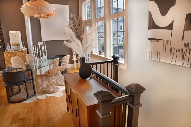 a view of balcony and deck