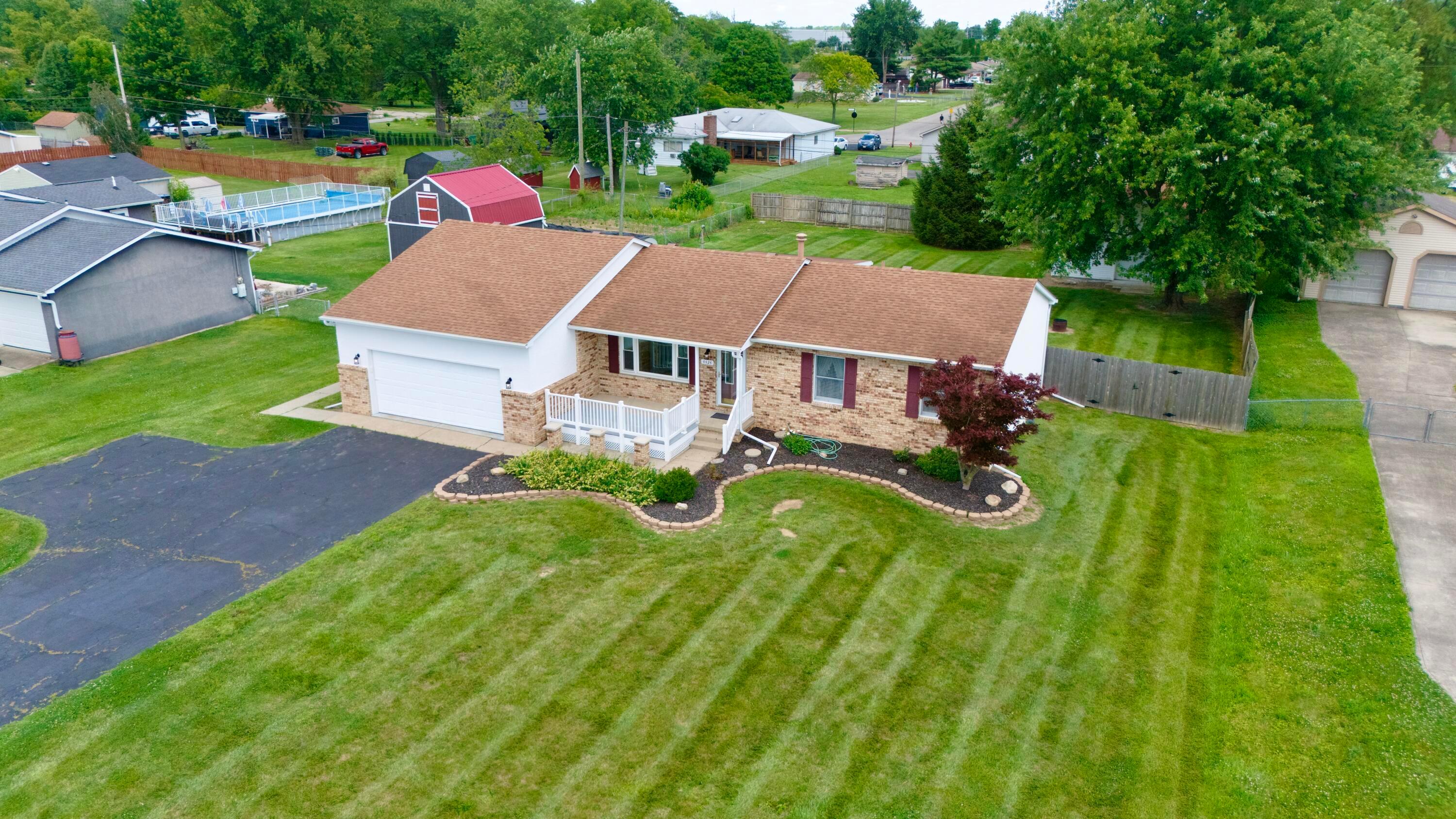 4424 Ethel Road Obetz, OH 43207 - Photo 1 of 34 Drone Front of House