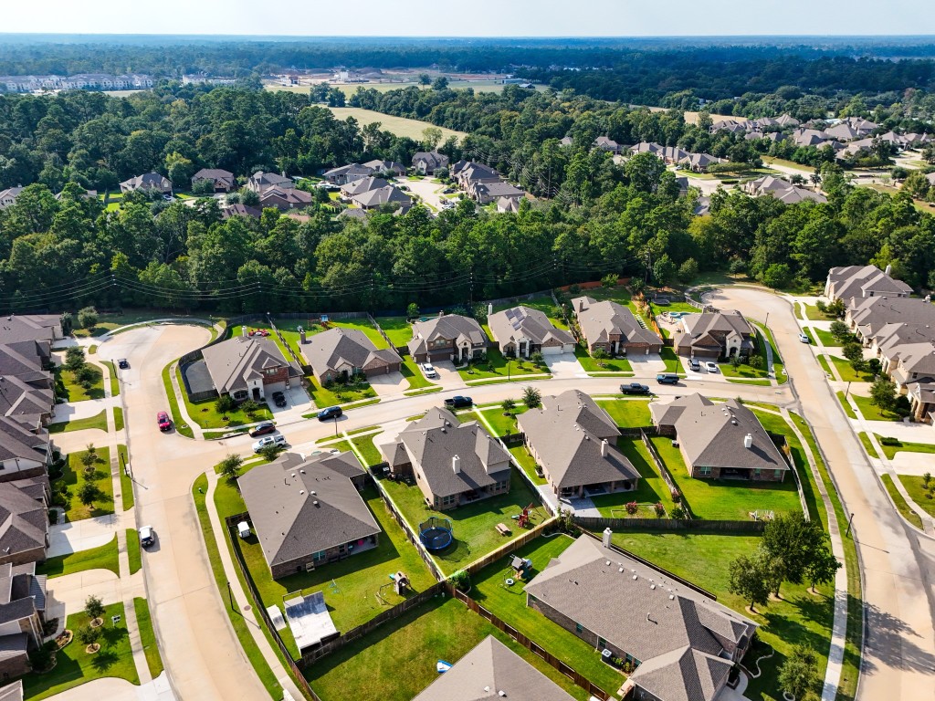 23006 Mulberry Tree Lane Spring, TX 77389 - Photo 46 of 50 An aerial look at McKenzie Park highlights the home’s setting among quiet streets and well-kept properties, with parks and community amenities nearby.