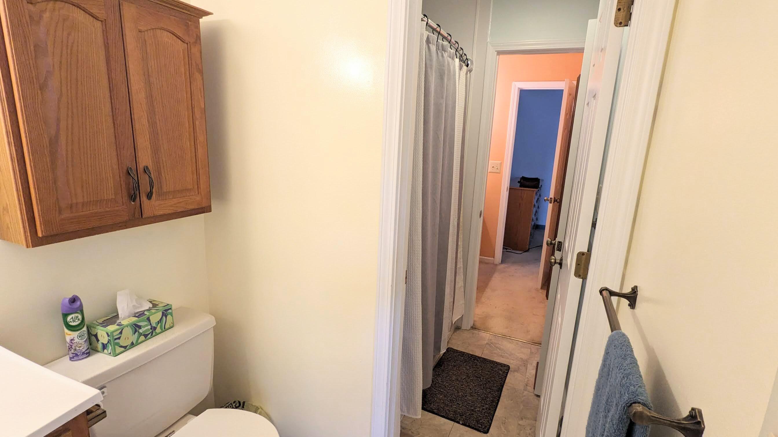 3420 Morning Dove Road Roanoke, VA 24018 - Photo 23 of 33 a bathroom with a shower curtain