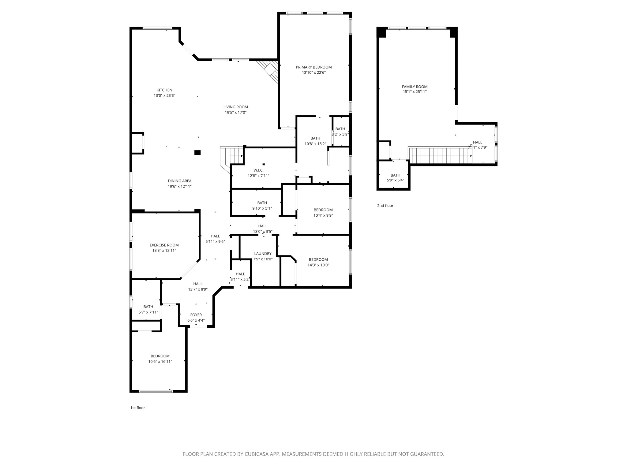 334 Torrey Bloom Loop Conroe, TX 77304 - Photo 47 of 47 Floor Plan 1st & 2nd Floor - Dimensions to be independently verified by buyer.