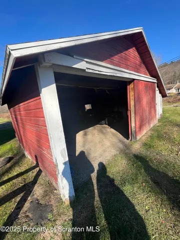 a backyard of a house
