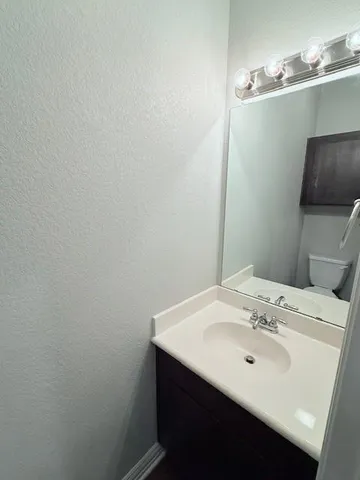 a bathroom with a toilet