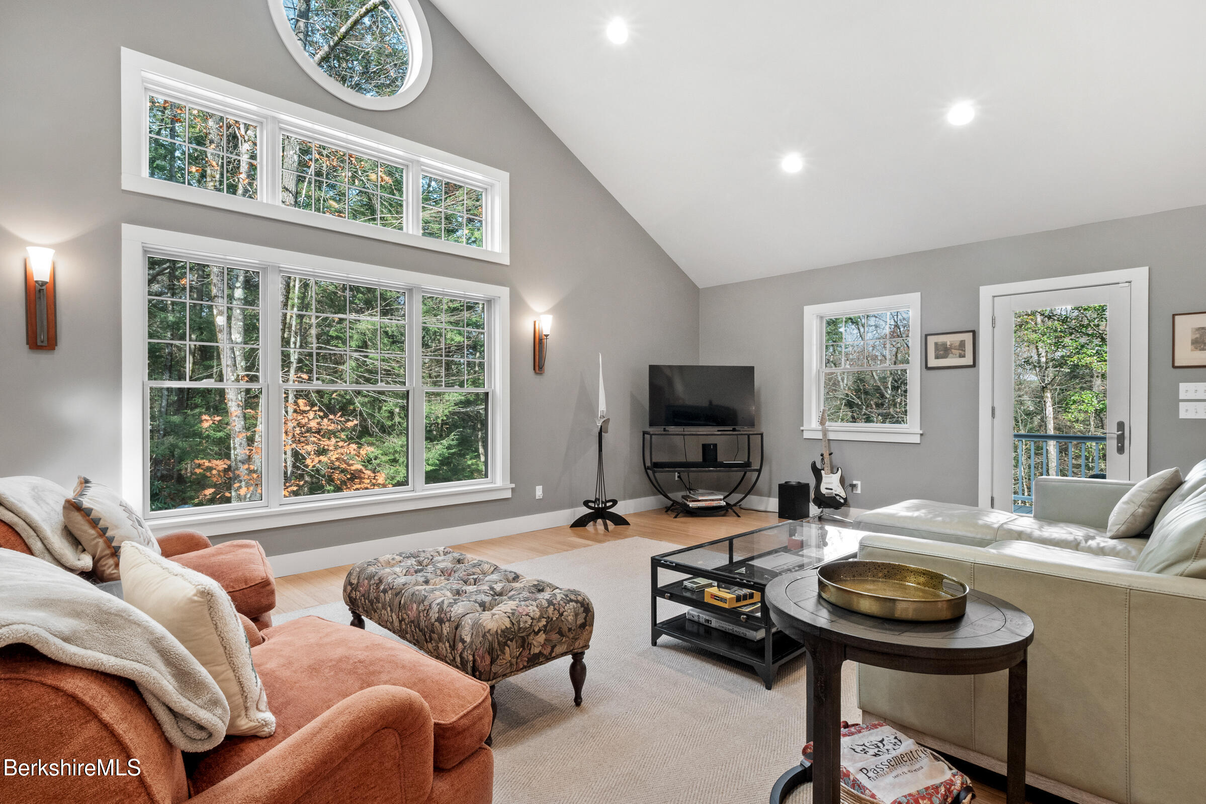 2017 Monterey Road Otis, MA 01255 - Photo 21 of 60 a living room with furniture and a flat screen tv