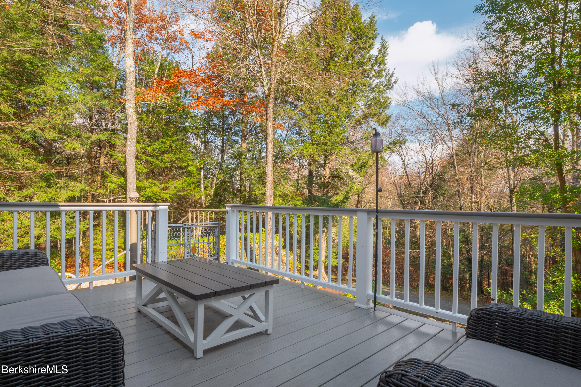 2017 Monterey Road Otis, MA 01255 - Photo 24 of 60 a balcony with wooden floor table and chairs