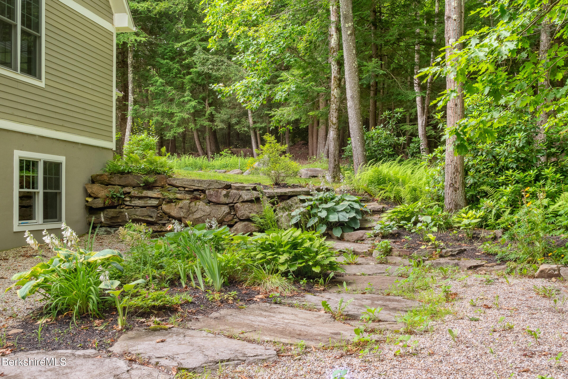 2017 Monterey Road Otis, MA 01255 - Photo 55 of 60 a garden with lots of trees