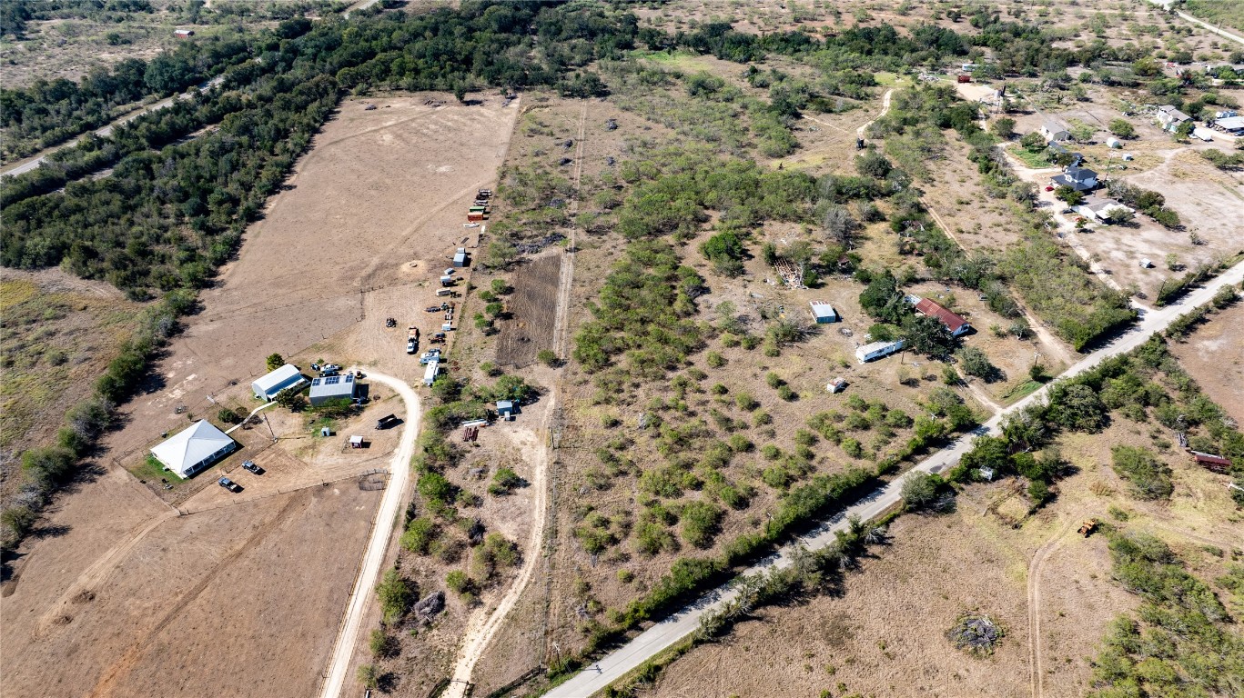 Lot 4 Track Road Red Rock, TX 78662 - Photo 3 of 4 an aerial view of a house