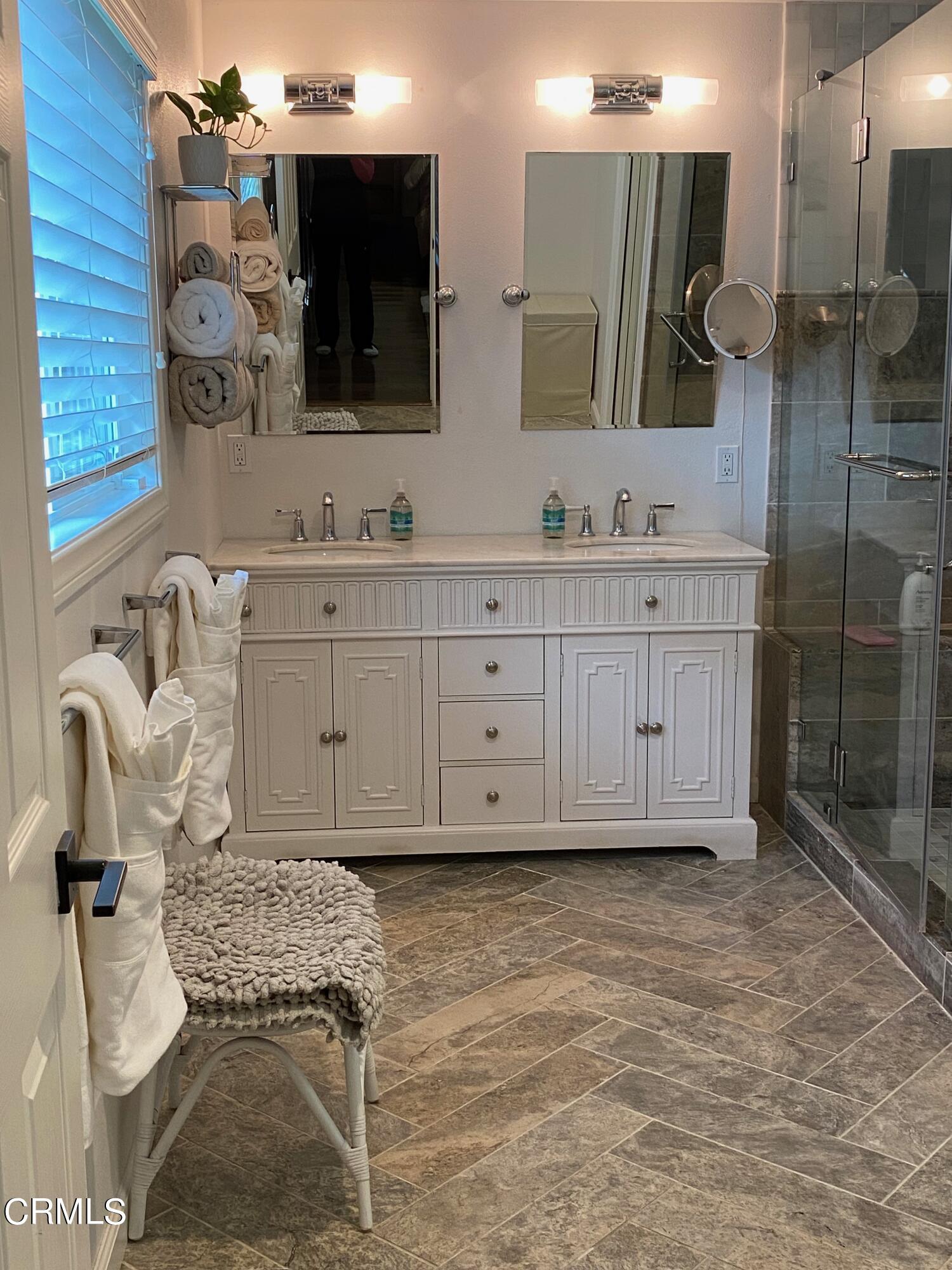 378 Grand Avenue Monrovia, CA 91016 - Photo 6 of 18 a spacious bathroom with a double vanity sink mirror and