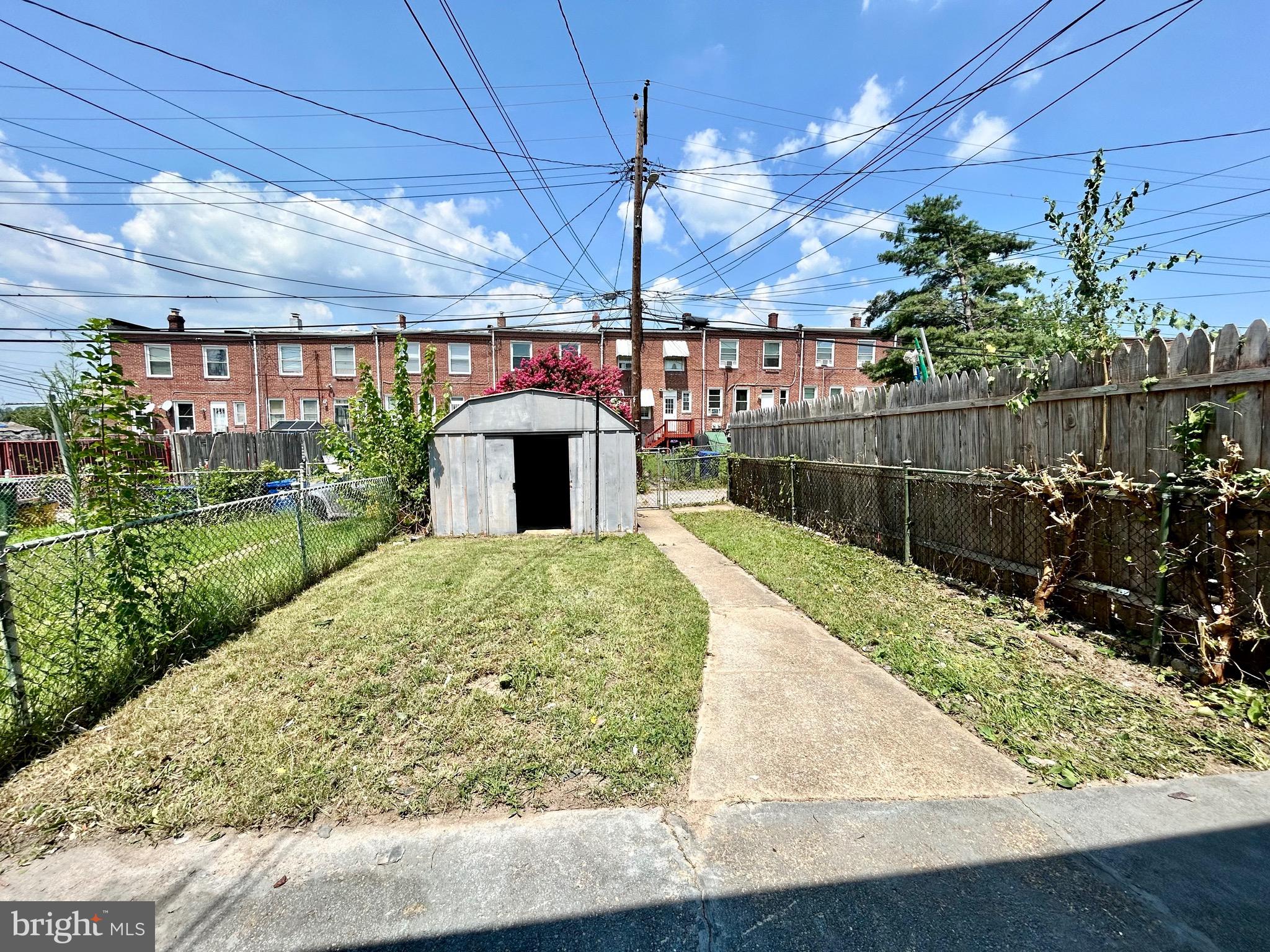 3506 Elmora Avenue Baltimore, MD 21213 - Photo 25 of 27 a view of a porch with a tv