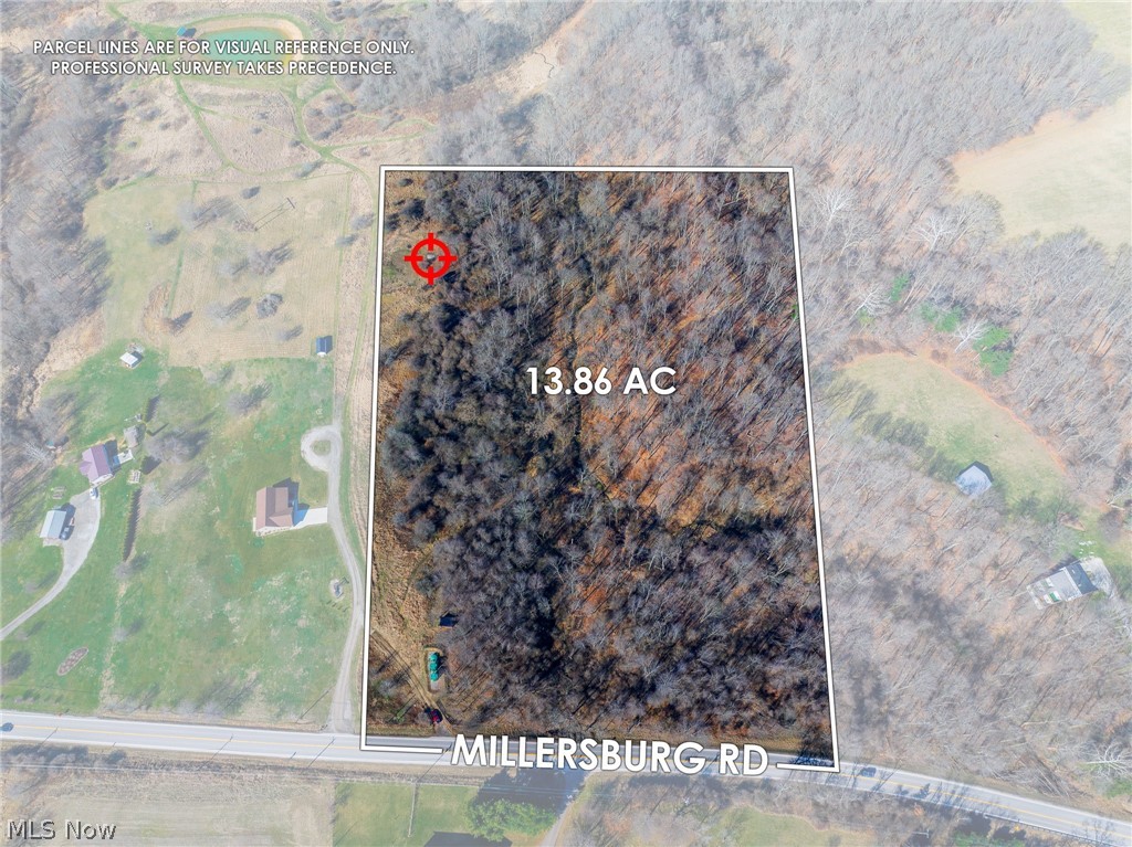 2535 Millersburg Road Wooster, OH 44691 - Photo 2 of 46 Map / location featuring property parcel outlined