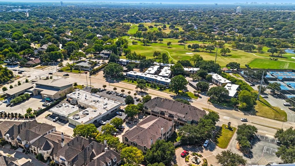617 Two Creeks Plaza Richardson, TX 75080 - Photo 40 of 40 an aerial view of residential houses with outdoor space