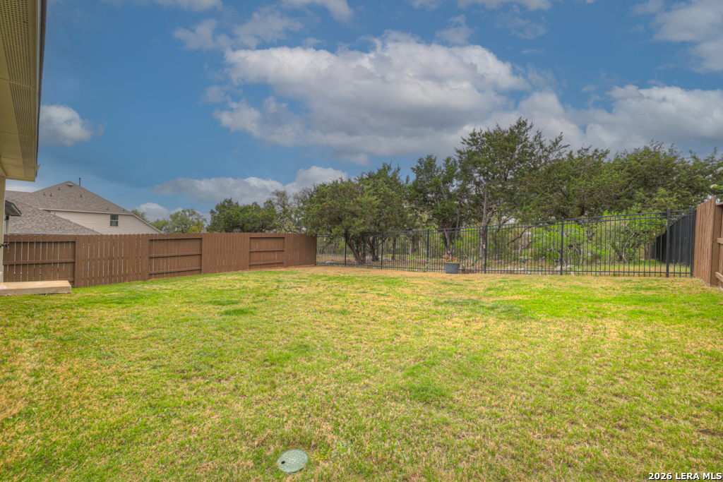 1433 Escarpment Road New Braunfels, TX 78132 - Photo 29 of 37 a view of a backyard