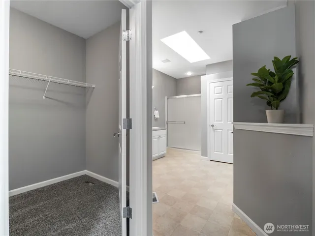 a view of empty room