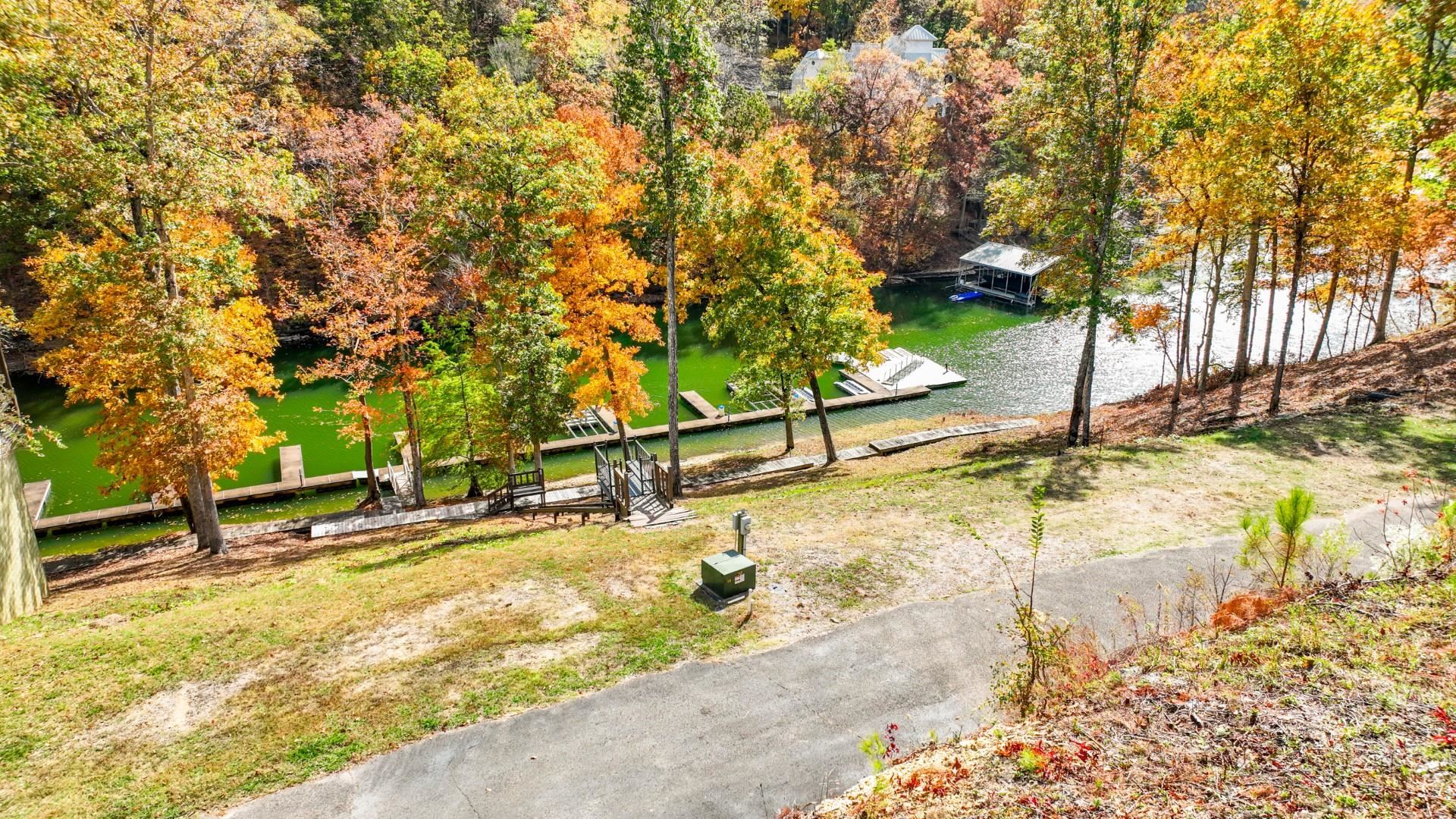 3 Breeze Point Savannah, TN 38372 - Photo 20 of 21 a swimming pool with some trees in the background