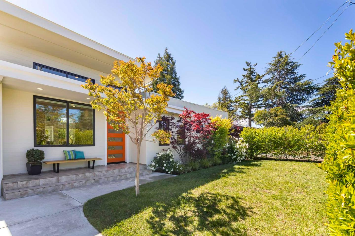 285 West Charleston Road Palo Alto, CA 94306 - Photo 2 of 25 a front view of a house with a yard