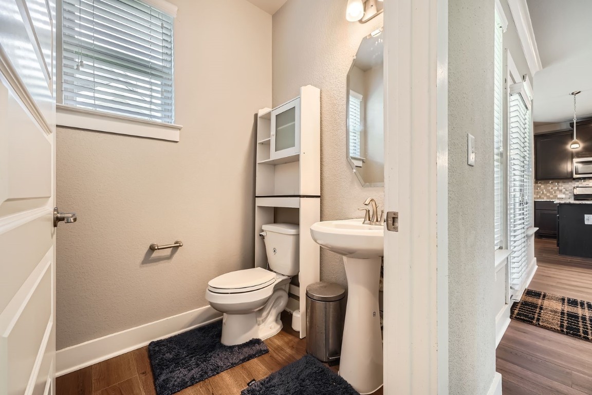 14709 Stillman Bend, Unit 52 Austin, TX 78717 - Photo 10 of 28 a bathroom with a sink toilet and shower