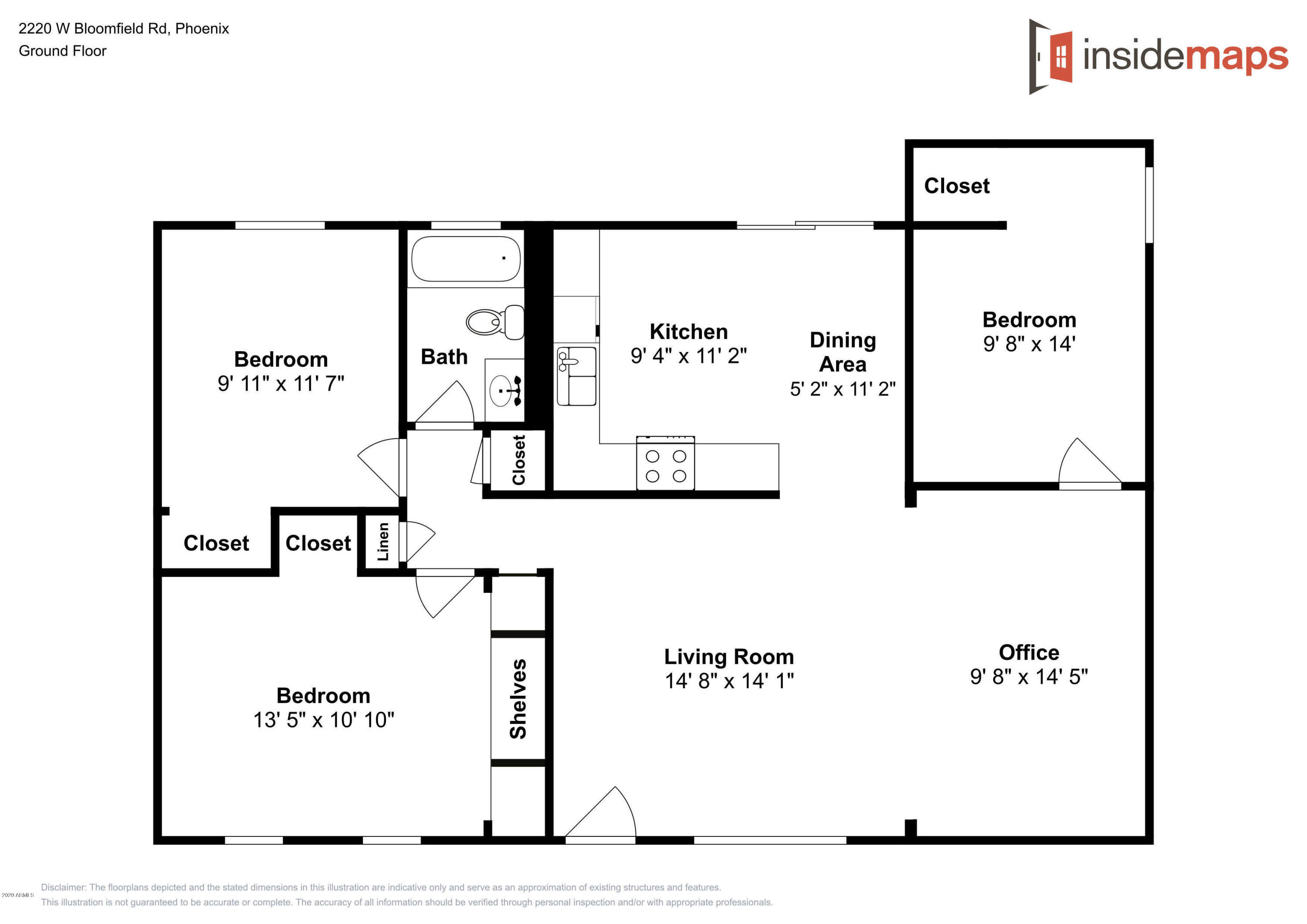 2220 West Bloomfield Road Phoenix, AZ 85029 - Photo 13 of 13 Ground Floor (60)
