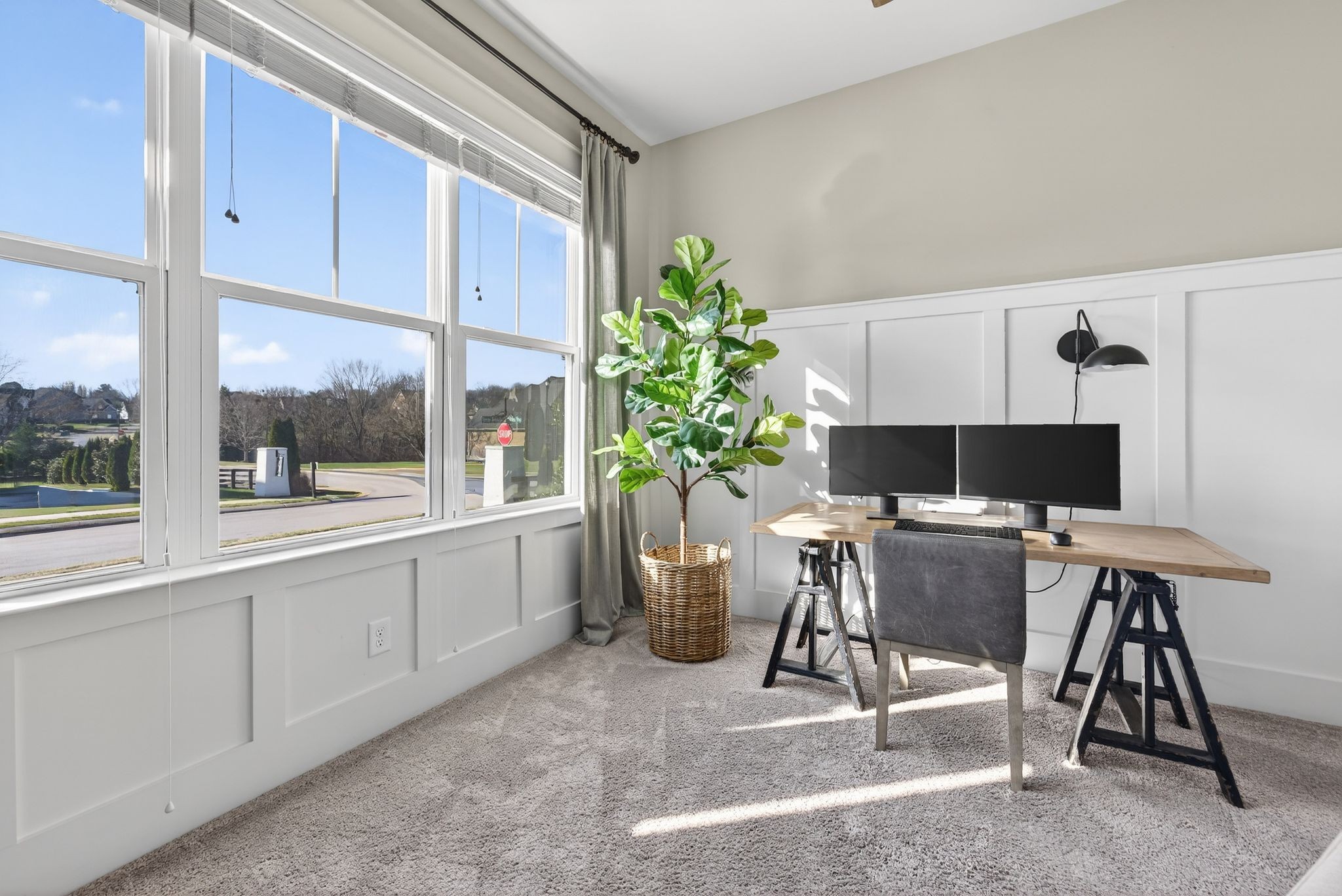 998 Spruce Ridge Lane Spring Hill, TN 37174 - Photo 49 of 82 a view of a workspace with furniture and a window