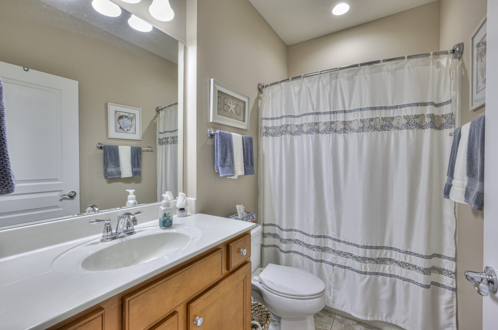 411 Independence Street Mount Juliet, TN 37122 - Photo 26 of 39 a bathroom with a sink a toilet and shower