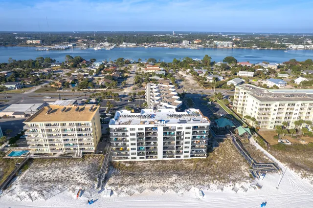 a front view of a building