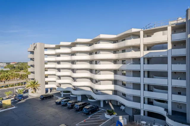 a view of a city with tall buildings