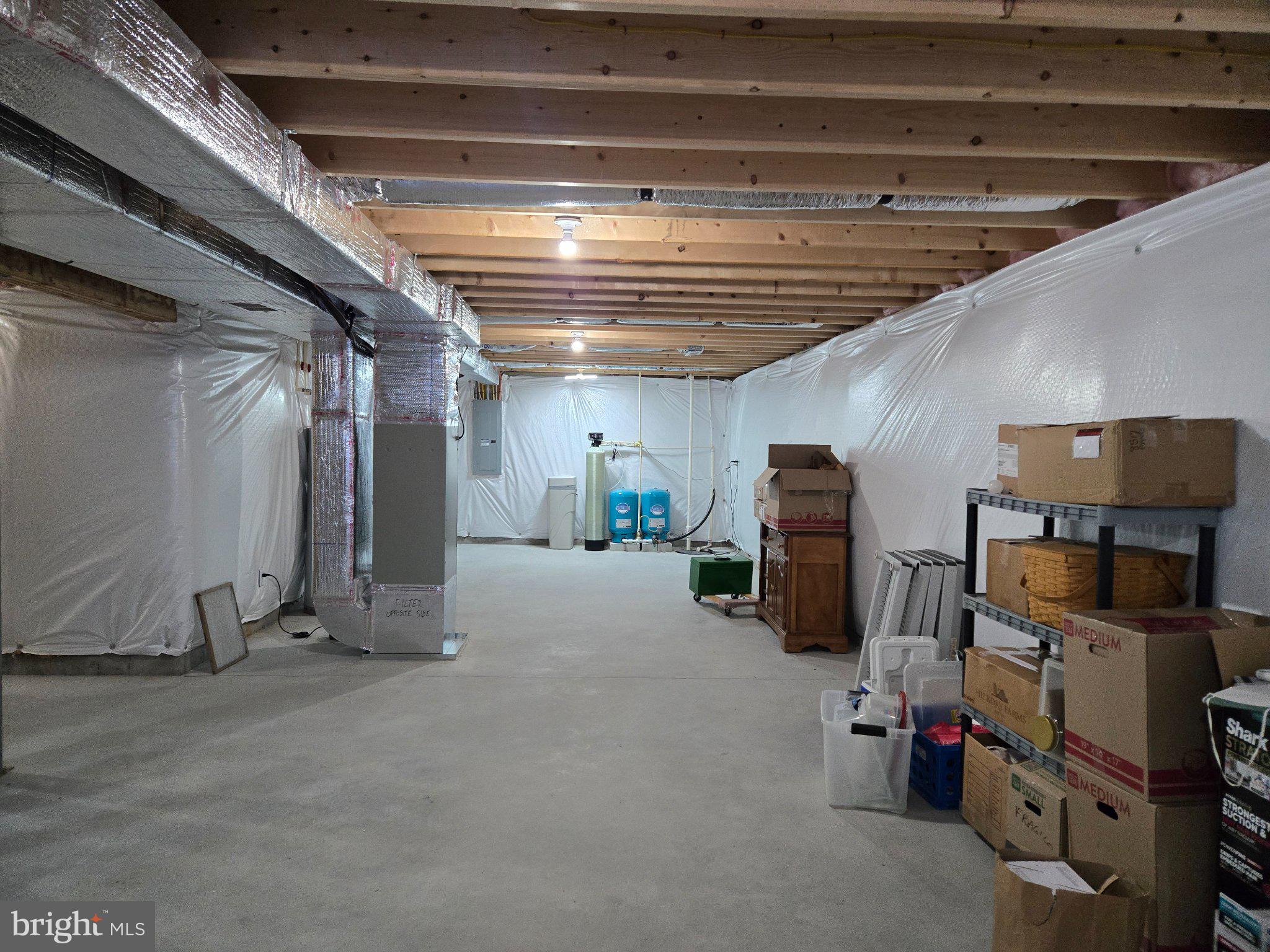 7324 Shawnee Road Milford, DE 19963 - Photo 54 of 55 Spacious, unfinished basement ready for ideas.