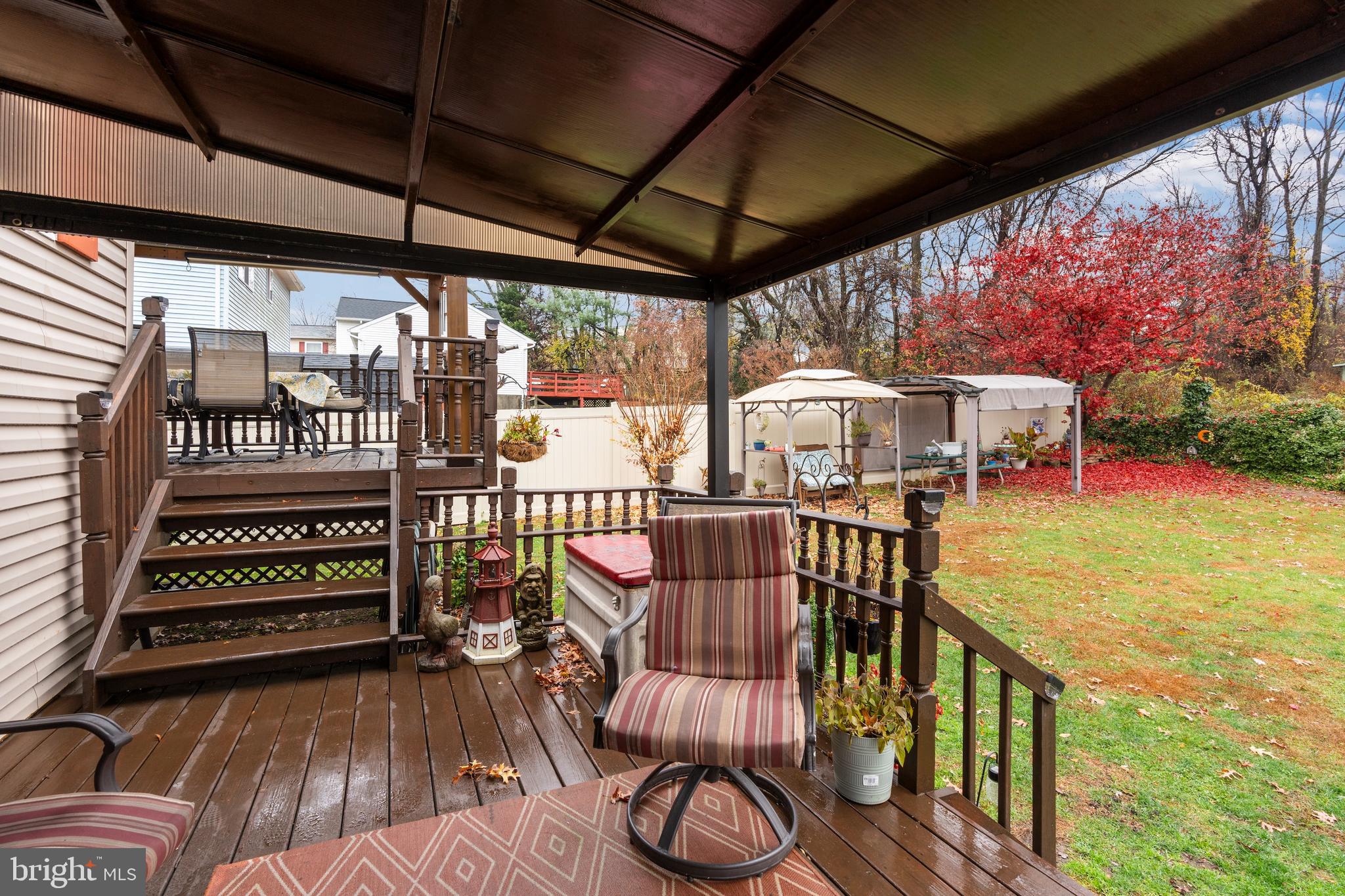14 Stable Gate Court Perry Hall, MD 21128 - Photo 30 of 46 a view of a balcony with chairs