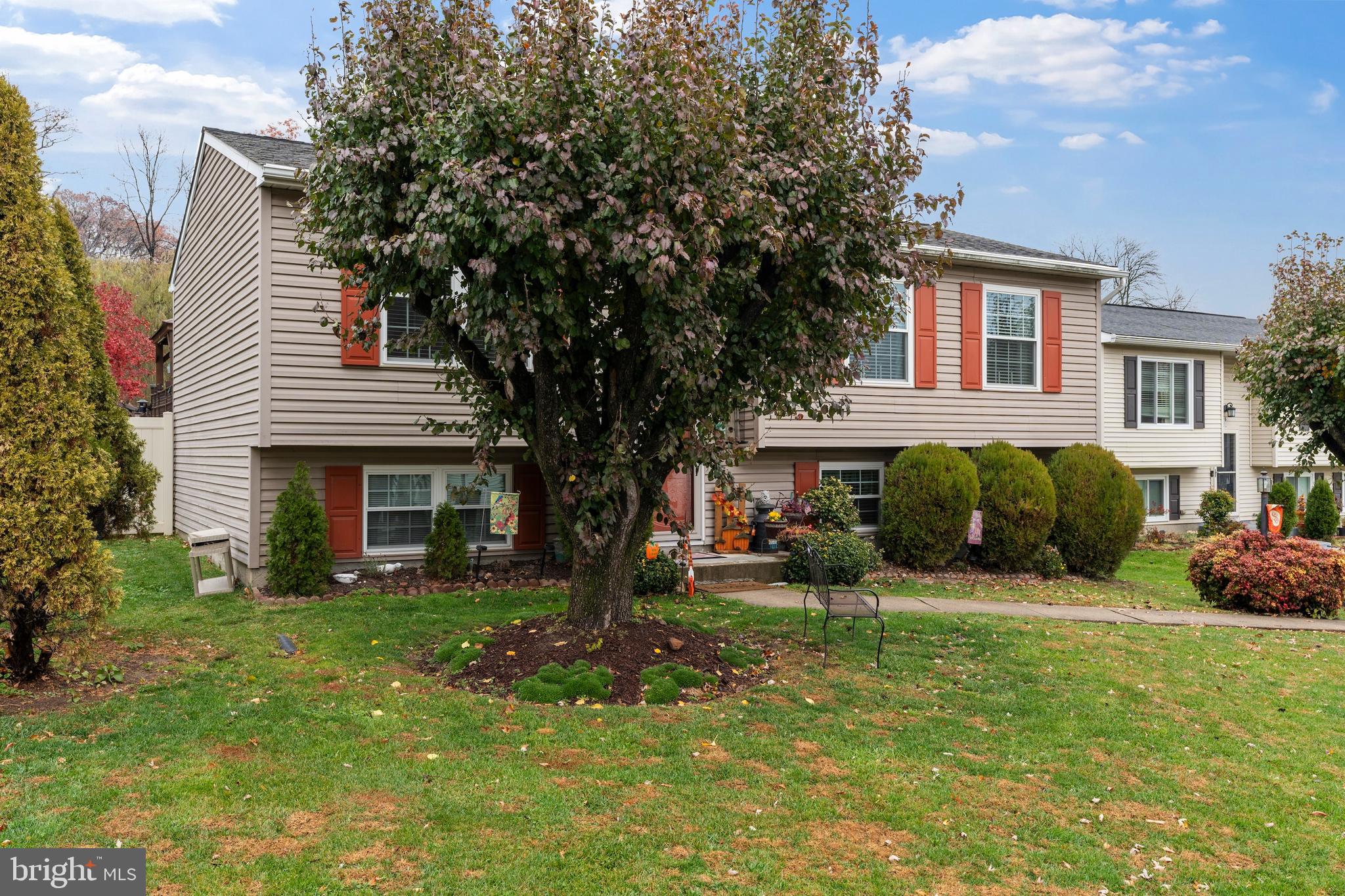 14 Stable Gate Court Perry Hall, MD 21128 - Photo 37 of 46 a view of a house with backyard porch and sitting area