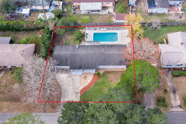 a view of outdoor space with stainless steel oven and kitchen countertops