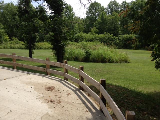 3696 Bowker Road Charlotte, TN 37036 - Photo 14 of 18 Another view of one of the concrete entry drives.Note the cute fencing defining the drive.Another cool touch by this builder. Home has concrete sidewalks and parking areas.