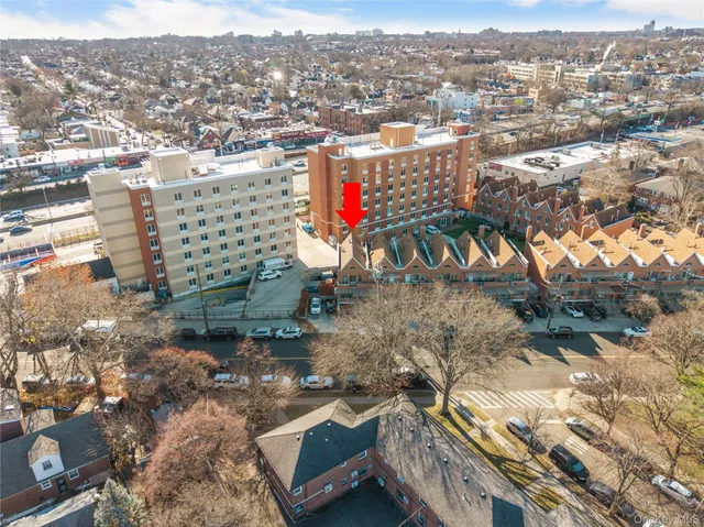a view of city with balcony
