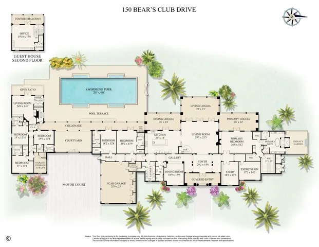$15,995,000 | 150 Bears Club Drive, Jupiter, FL 33477