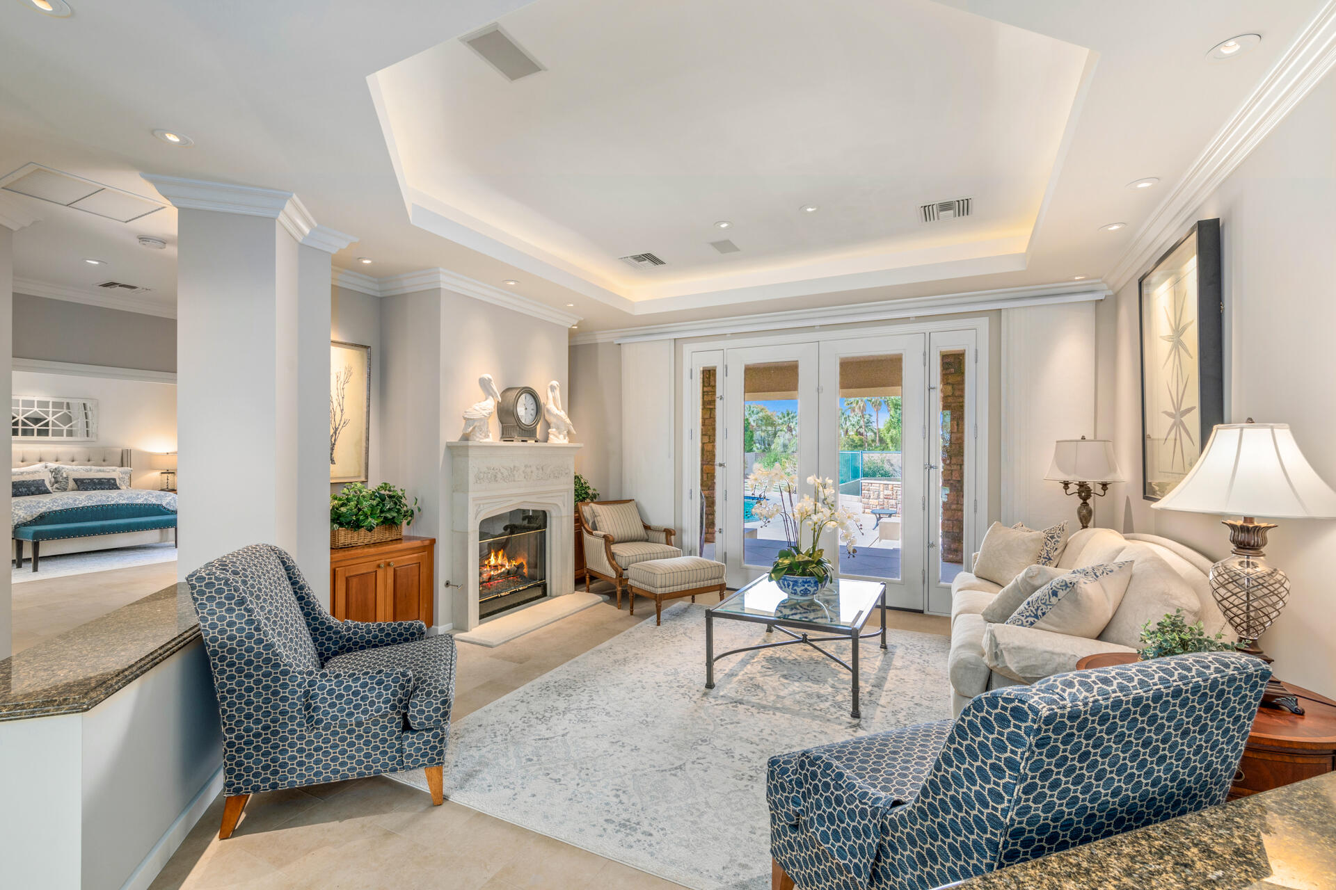 34777 Via Josefina Rancho Mirage, CA 92270 - Photo 18 of 47 a living room with furniture or fireplace and a large window