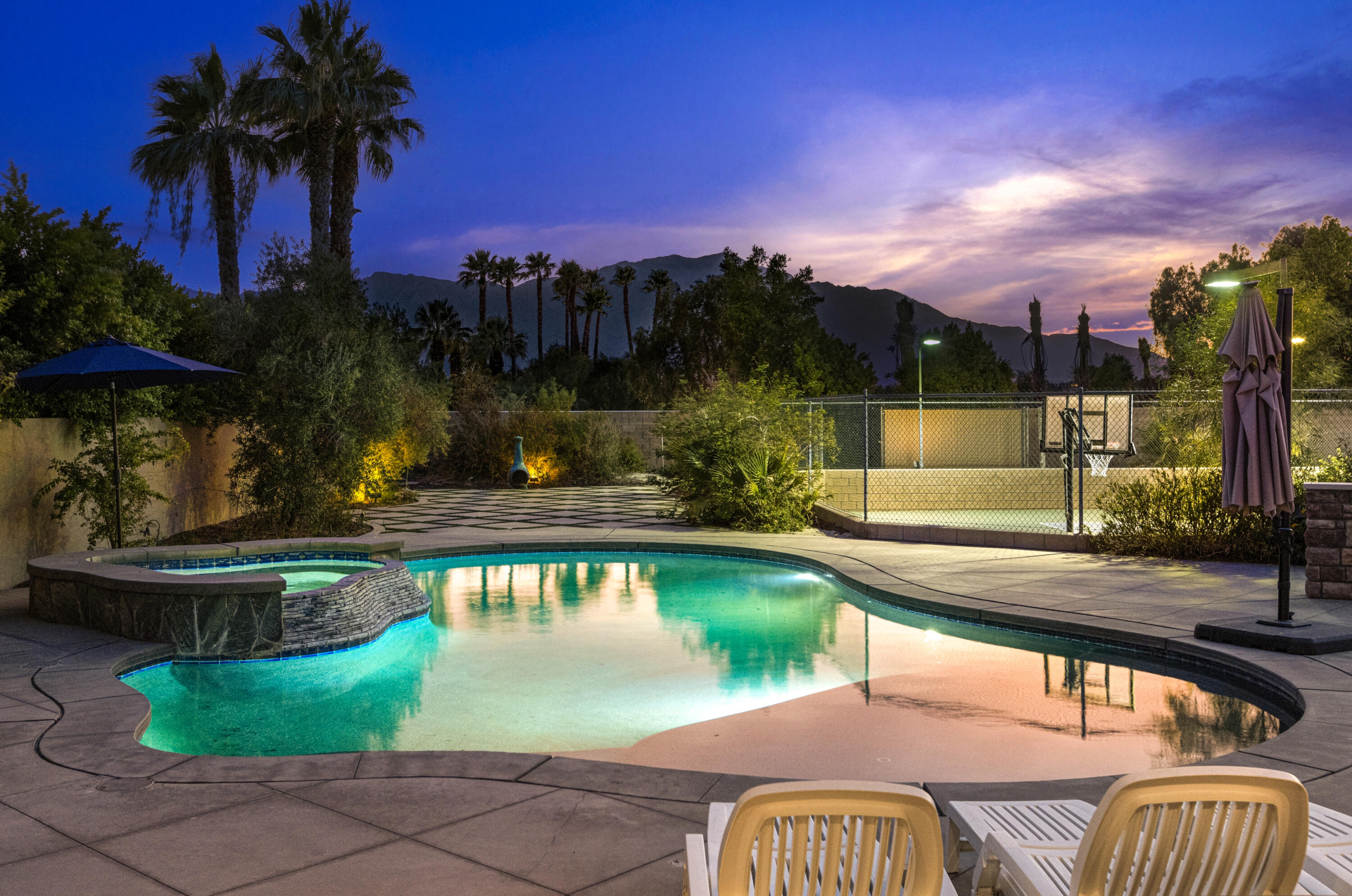 34777 Via Josefina Rancho Mirage, CA 92270 - Photo 6 of 47 a view of swimming pool with a patio and a yard