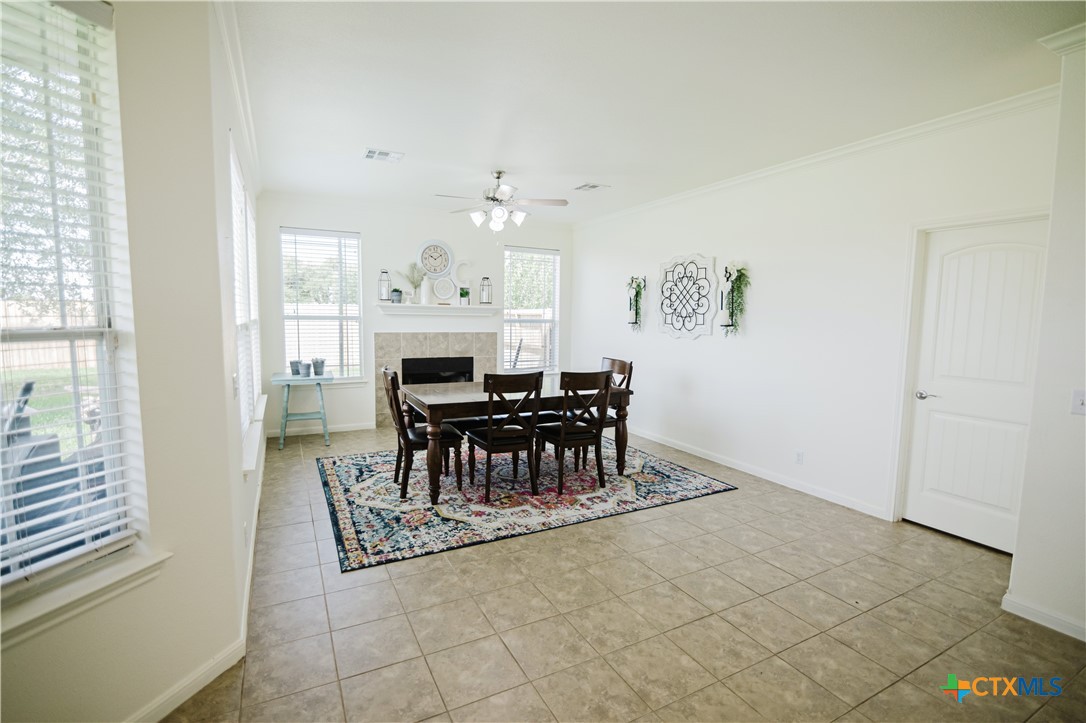 201 Boulder Ridge Drive Cuero, TX 77954 - Photo 13 of 37 a view of a dining room with furniture