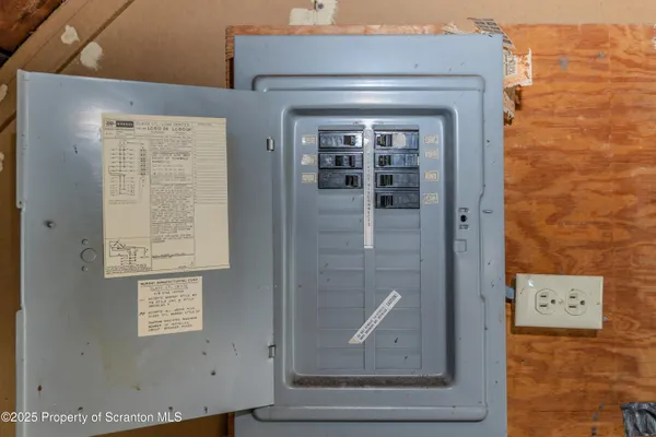 a view of water heater room