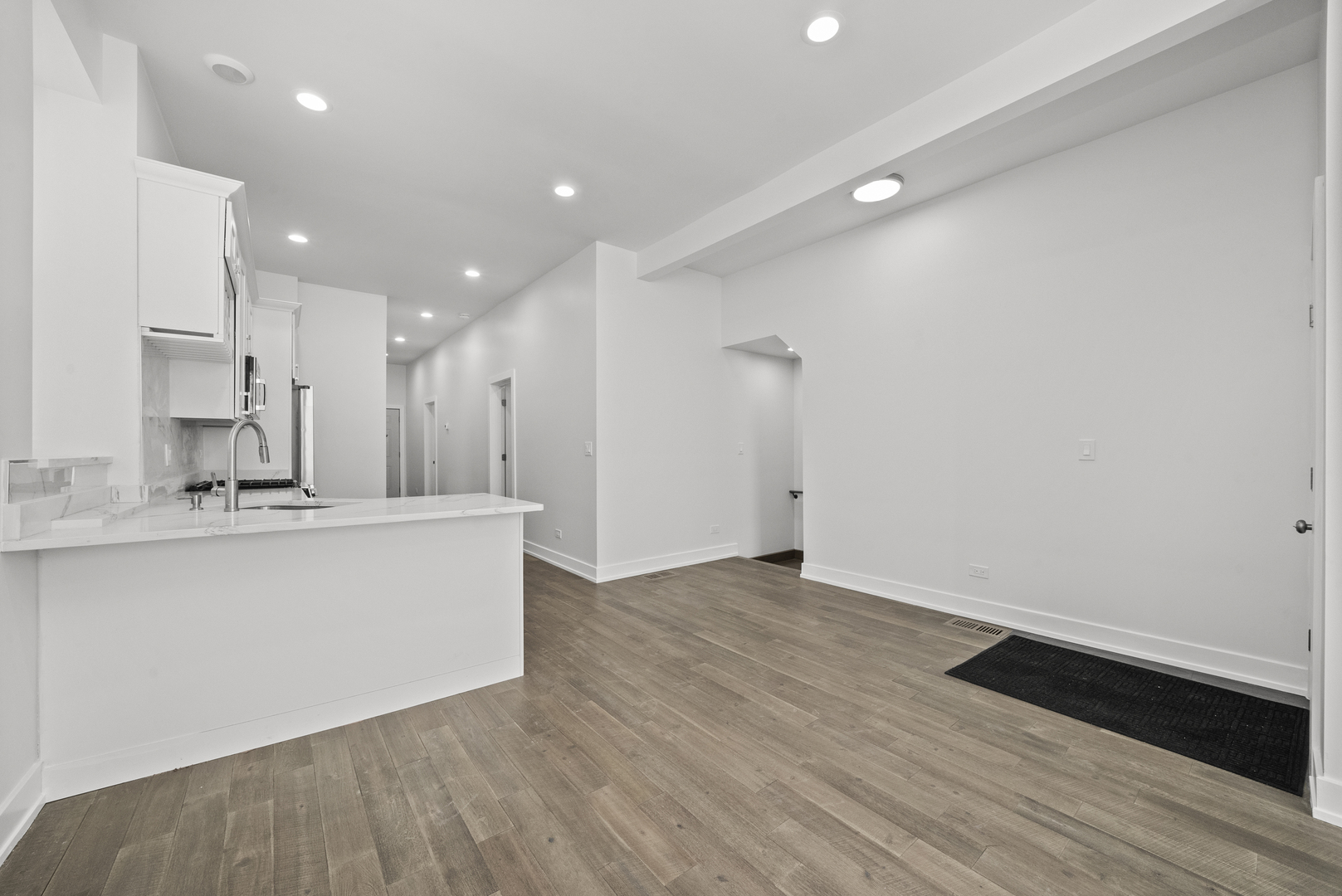 3824 West Fulton Street Chicago, IL 60624 - Photo 4 of 30 a view of kitchen with wooden floor