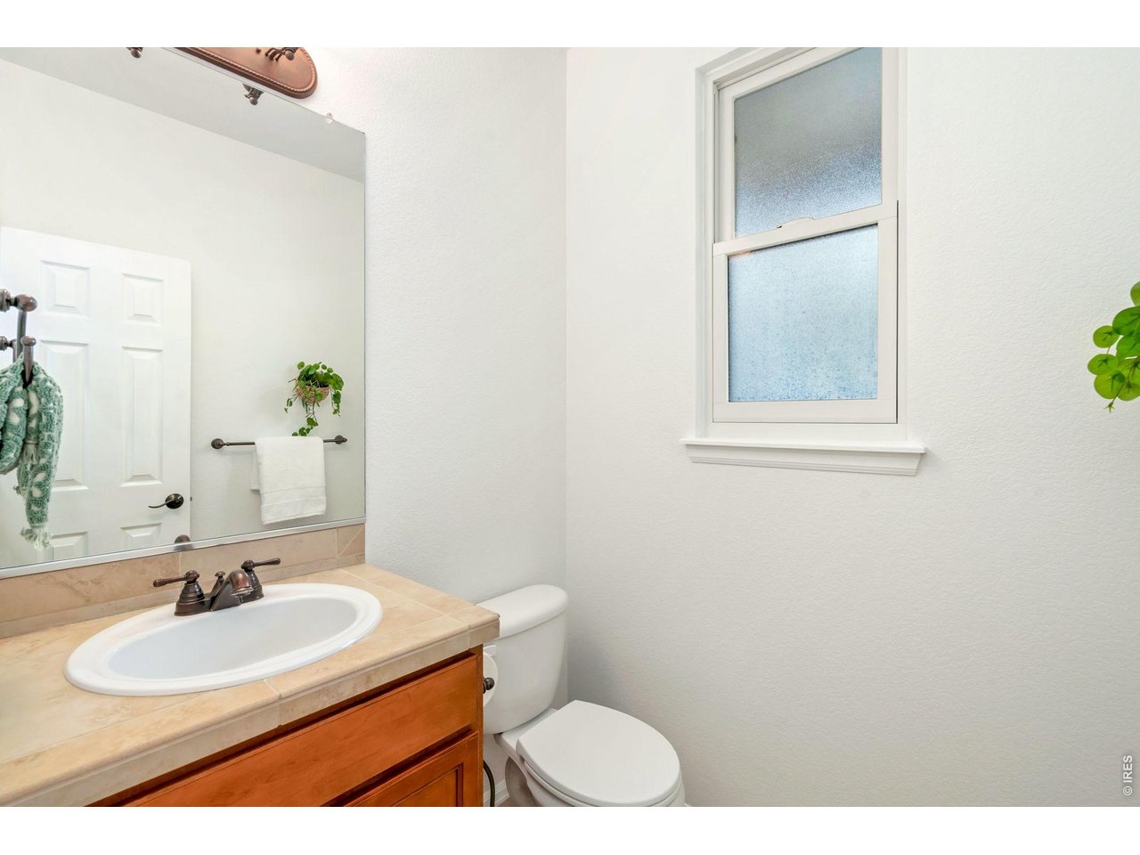 5574 Quarry Street Timnath, CO 80547 - Photo 28 of 43 a bathroom with a sink toilet and mirror