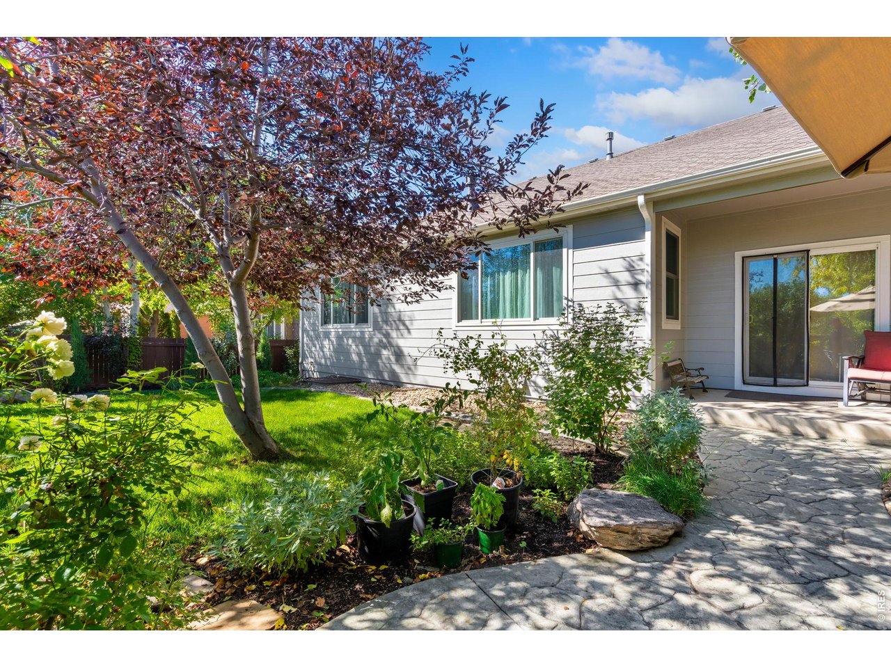 5574 Quarry Street Timnath, CO 80547 - Photo 33 of 43 a front view of a house with garden