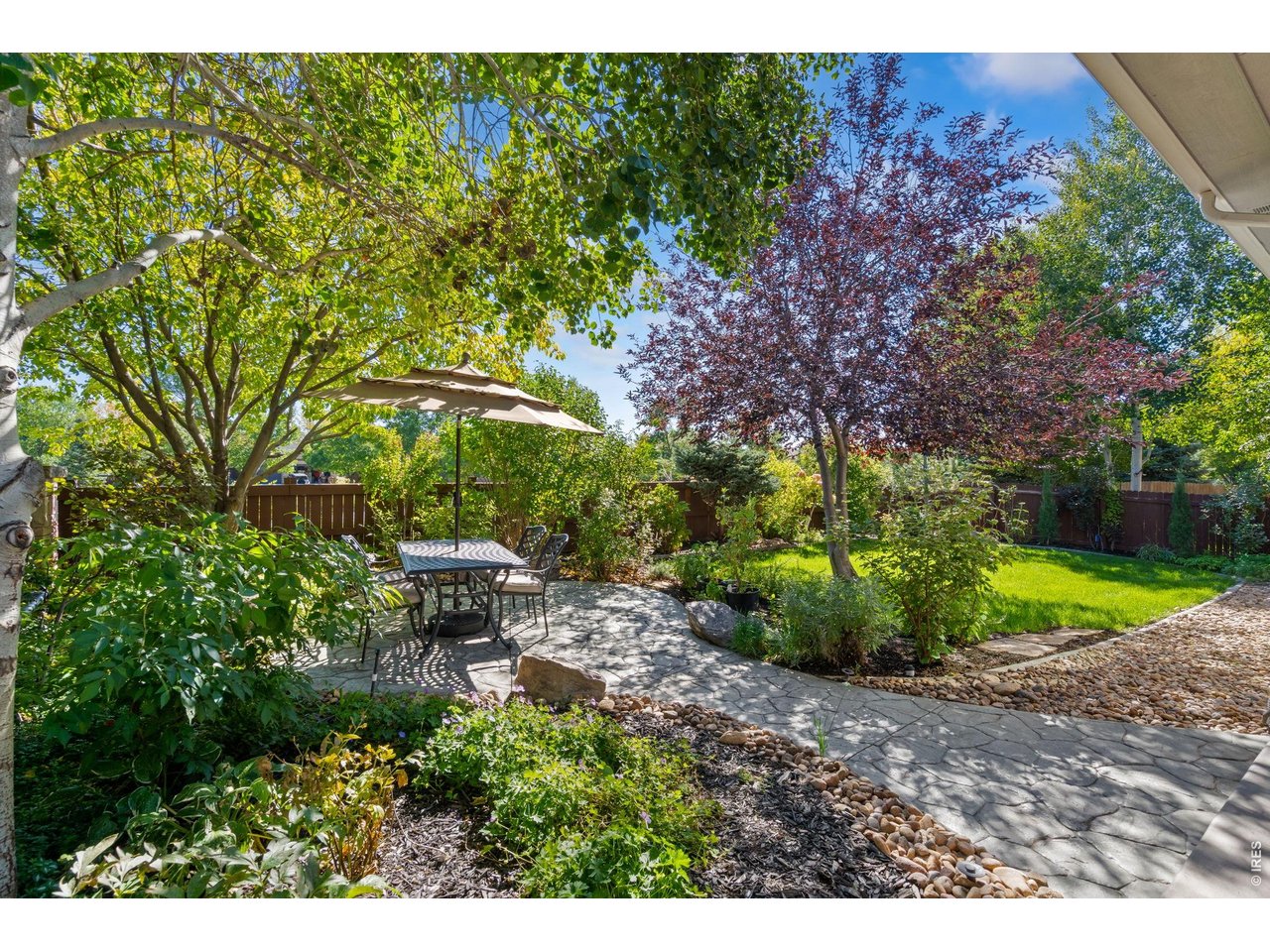 5574 Quarry Street Timnath, CO 80547 - Photo 35 of 43 a view of a bench in the garden