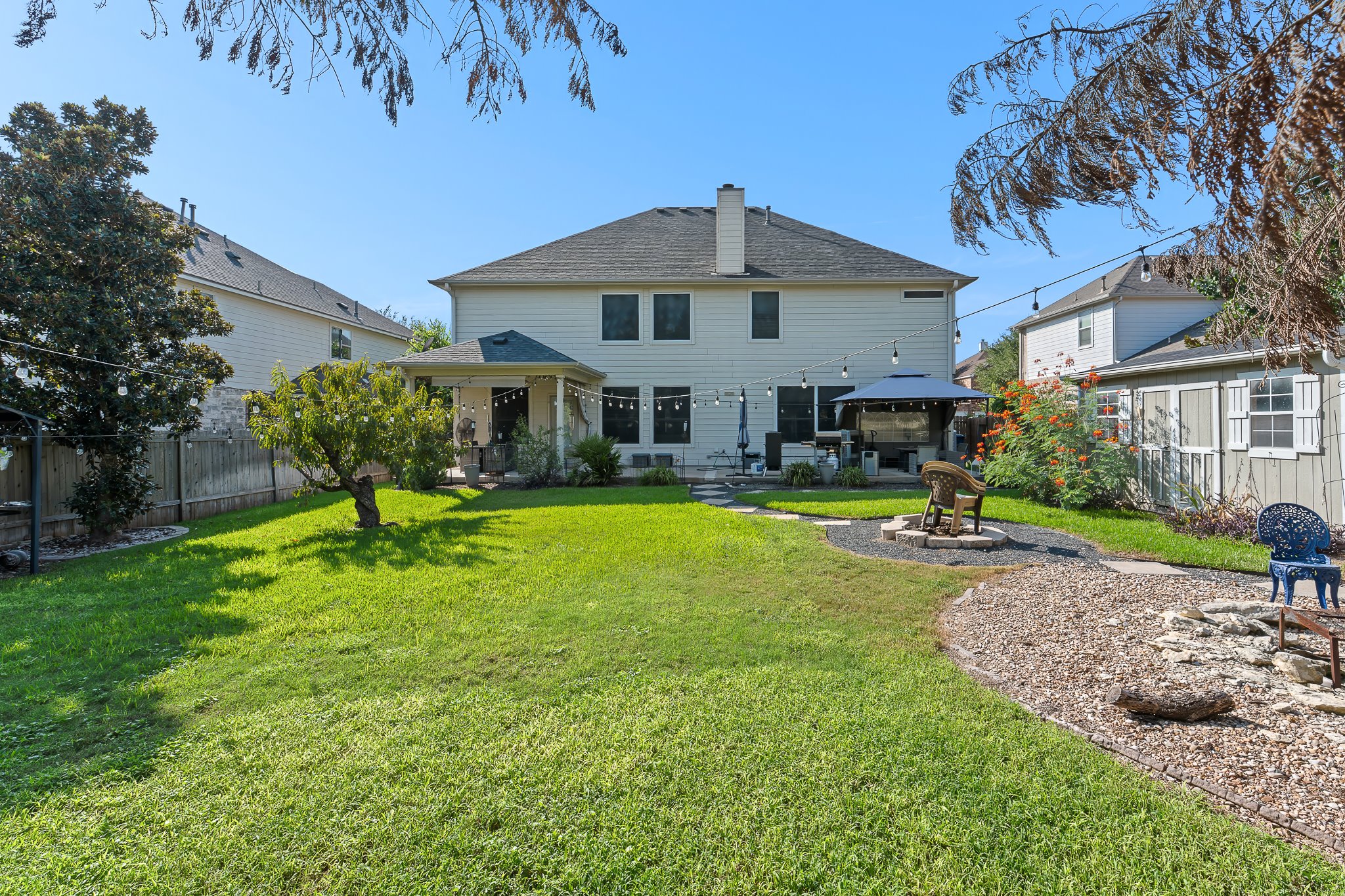 1211 Laurel Oak Trail Pflugerville, TX 78660 - Photo 39 of 40 a view of a house with swimming pool and sitting area