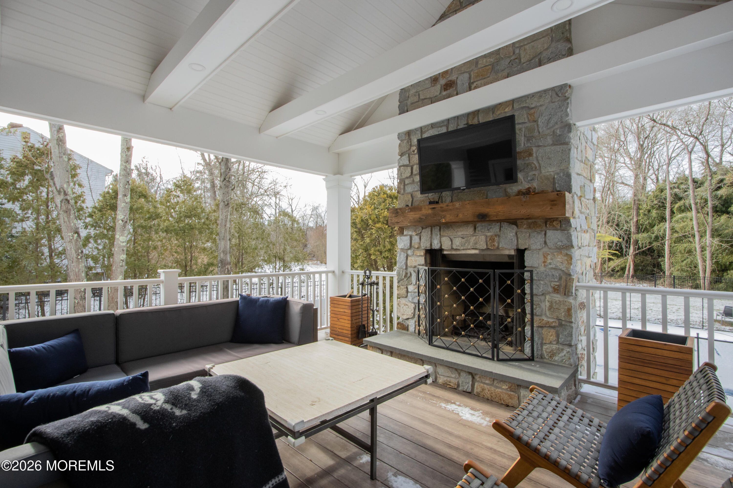 50 Farm Road Middletown, NJ 07748 - Photo 19 of 21 Outdoor Fireplace