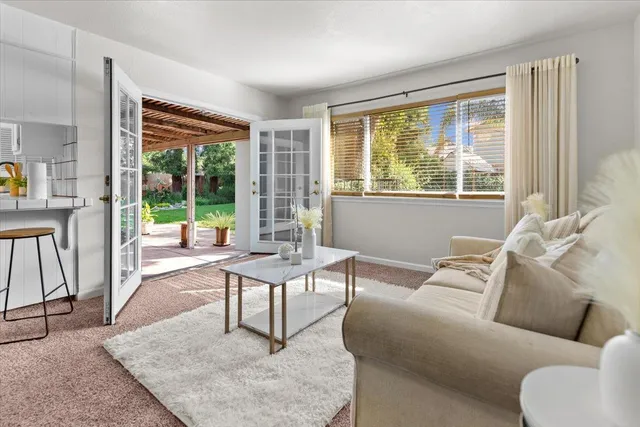 a view of a storage & utility room with a washer dryer