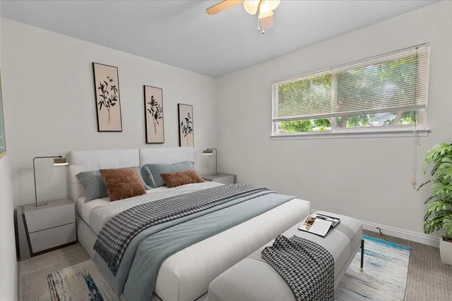 a view of a chairs and table in the patio