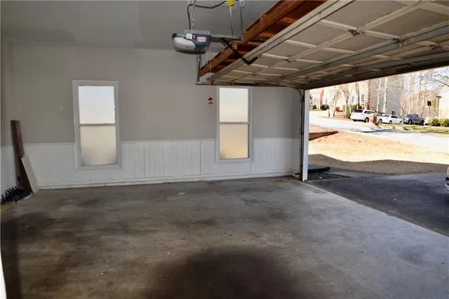 a view of a room with window