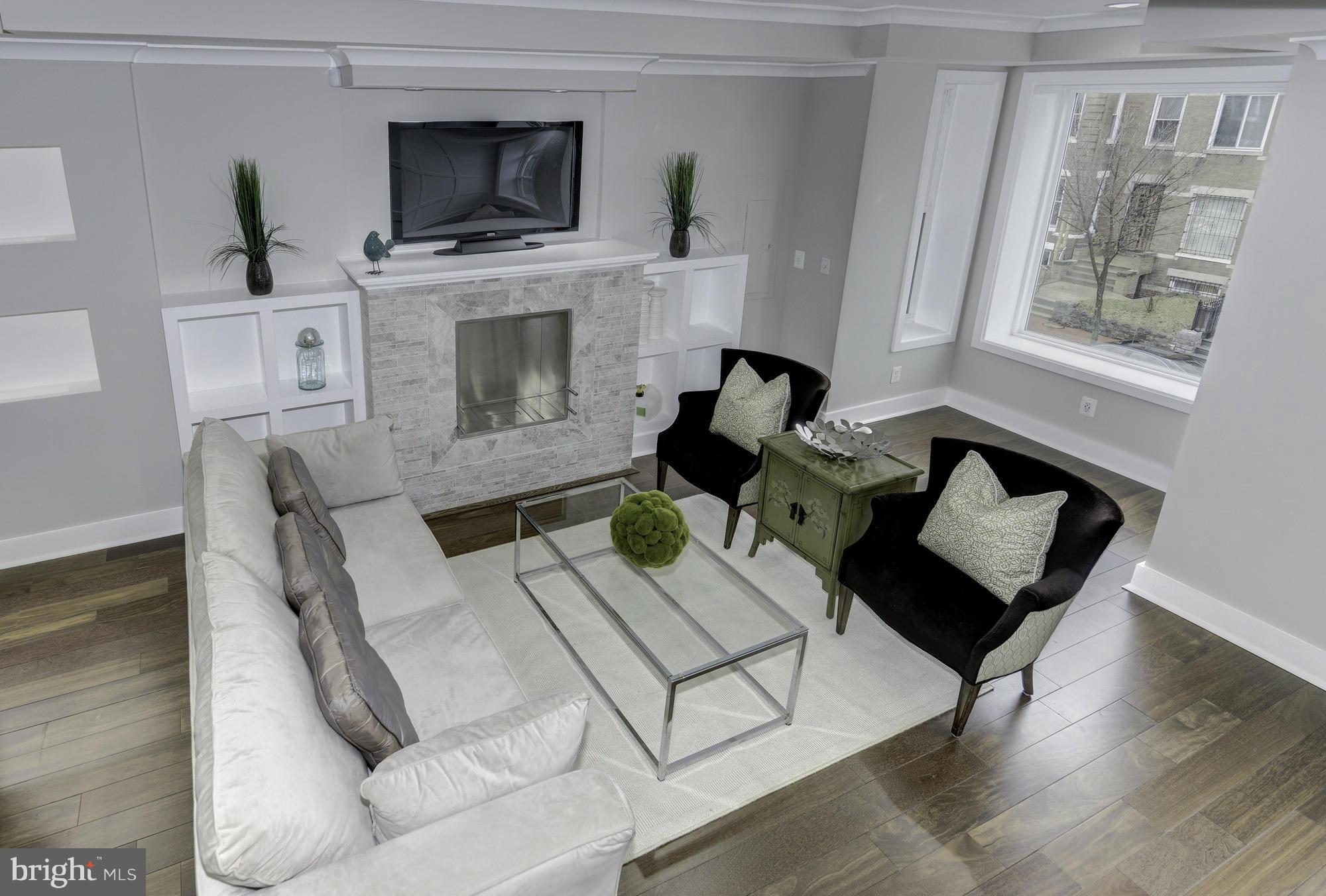 73 U Street Northwest, Unit 2 Washington, DC 20001 - Photo 2 of 30 Living Room