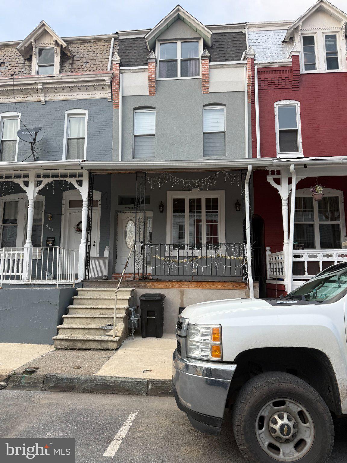 539 Gordon Street Reading, PA 19601 - Photo 1 of 1 Charming row home with inviting porch.