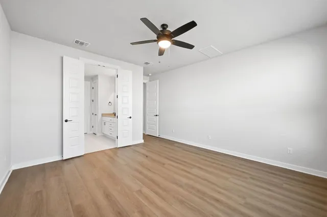 wooden floor in an empty room